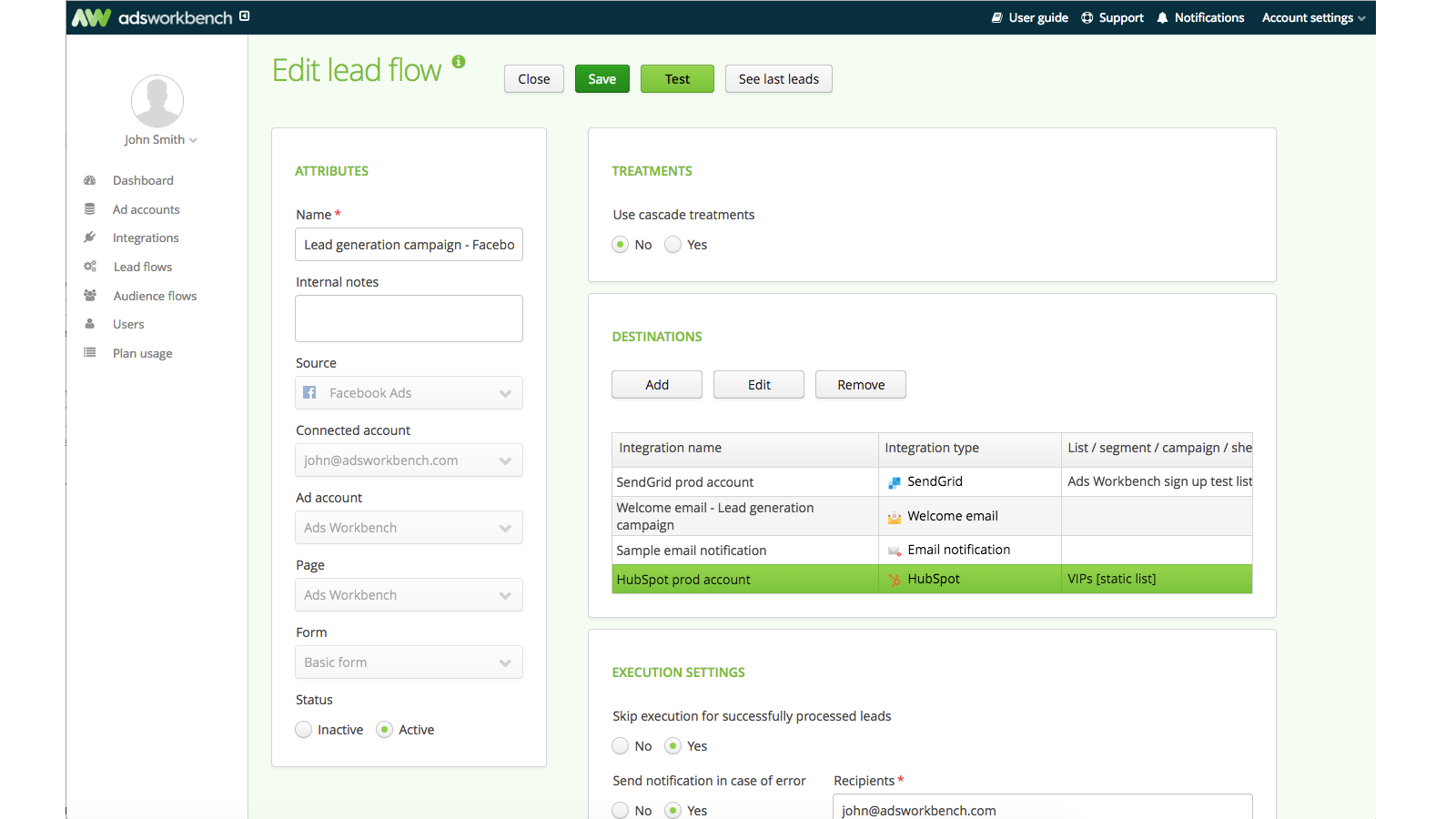 Sync Your Leads to HubSpot